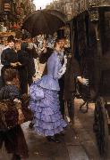 James Tissot La Demoiselle D'Honneur (The Bridesmaid) (nn01) France oil painting artist